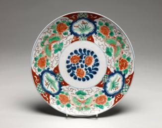 Large Plate with design