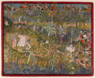 The Lion Hunt of Maharao Umed Singh of Kota
