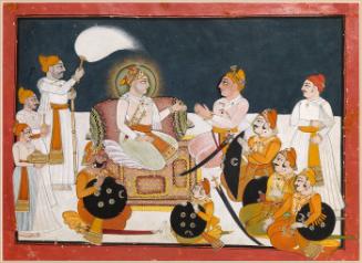 Durbar of Maharao Umed Singh of Kota