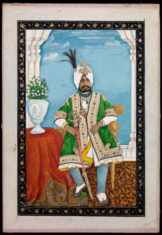 Portrait of Raja Raghubir Singh