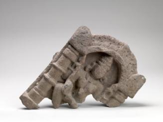 Relief with female figure