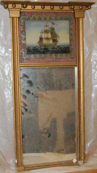 Mirror with Ship