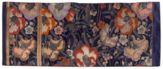 Silk brocade fragment