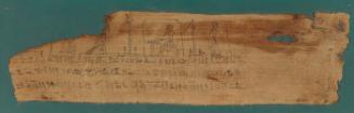 Fragment with Book of the Dead spell 17 belonging to Udjahor, son of Tay-reshep