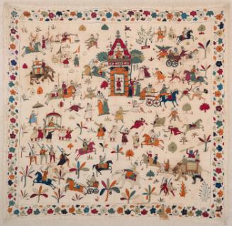 Rumal with the abduction of Rukmini