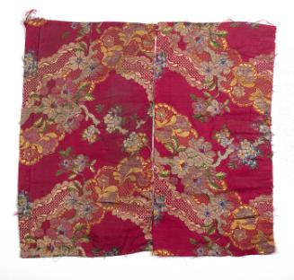 Textile with floral design