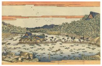Benzaiten shrine on Shinobazu pond, Ueno, Tokoyo