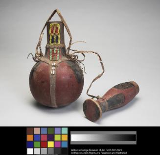 Gourd container with stopper