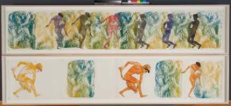 Sheela And Dancing Figures [diptych]
