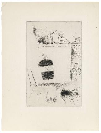Die Trägheit II (Sloth II, Plate 15 from The Seven Capital Sins