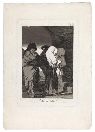 Probrecitas! (Poor Little Girls!) (from Los Caprichos), Plate 22