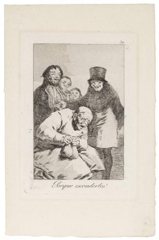 Porque esconderlos? (Why Hide Them?) (from Los Caprichos), Plate 30