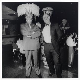 Two Rich Men on New Year's Eve, Beijing, (from "The Chinese")