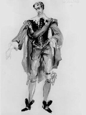 Costume Design for "Horatio"