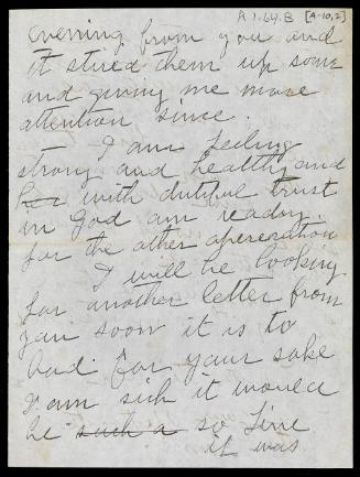 Letter from Maurice Brazil Prendergast to Charles Prendergast from Venice