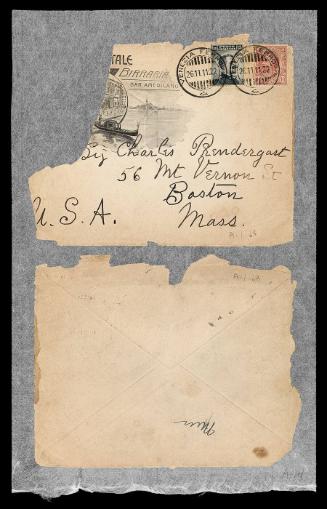 Letter from Maurice Brazil Prendergast to Charles Prendergast from Venice