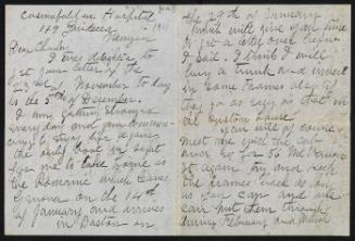 Letter from Maurice Brazil Prendergast to Charles Prendergast from Venice