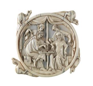 Copy of a 14th century mirror case