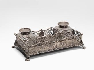 Writing Tray with ink containers