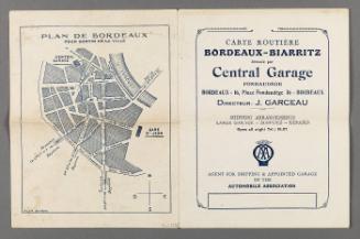 Map of Bordeaux