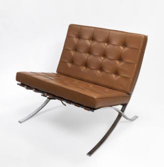 Reproduction Barcelona Chair with cushions from Robert Brady, Mexico