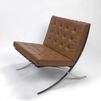 Reproduction Barcelona Chair with cushions from Robert Brady, Mexico