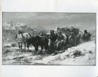 Russian Peasants with Cart