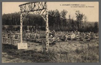 Postcards of Ambleny Cemetary, Bailleul, Outtersteene & Malo-les-Bains