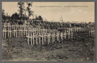 Postcards of Ambleny Cemetary, Bailleul, Outtersteene & Malo-les-Bains