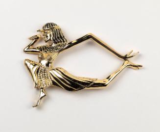 Egyptian Dancer Brooch/Buckle