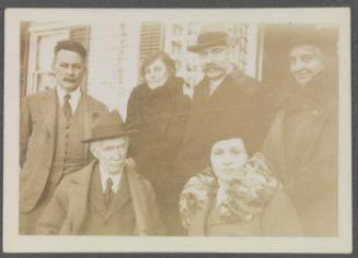 1930 series including Van Wyck Brooks, Walter Pach, Eugénie Prendergast, Gladys Brooks, Charles Prendergast, and Mrs. Pach
