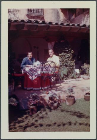 Cuernavaca, Mexico home of Robert Brady; Robert and John Brady