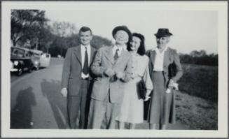 Winter Park, Florida; Paul Maynard, Charles Prendergast, Antoinette Maynard and Eugénie Prendergast (l to r)