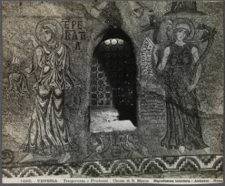 Venezia - Temperanza e Prudenza - Chiesa di S. Marco. Riproduzione interdetta - Anderson - Roma
