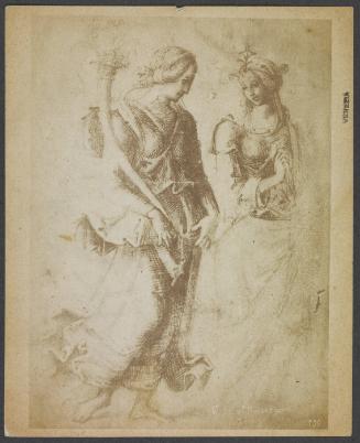 Pinturacchio, Venezia. Two female figures.