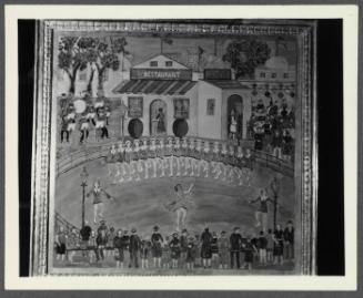 Skaters at the World's Fair by Charles Prendergast