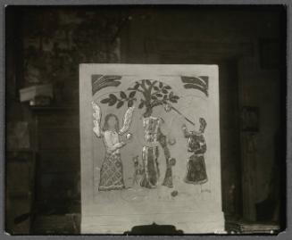 Carved and Decorated Chest by Charles Prendergast (work in progress)
