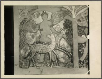 Carved and Decorated Chest by Charles Prendergast (work in progress)
