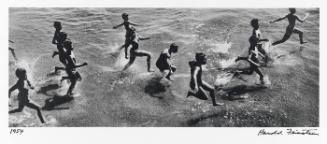 Boys Running into surf (from Photographer's Choice: Harold Feinstein-Decade's Four)