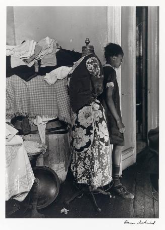 Girl with Clothes Form (from "Harlem Document")