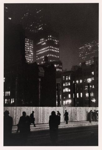 Construction Site on Madison Ave. Looking Toward Rockefeller Center, New York, NY