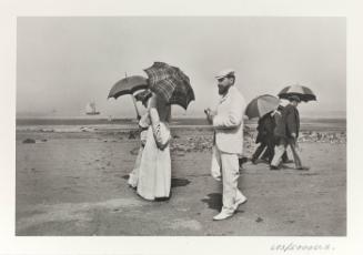 1906: Villerville- Nanik et Monsieur Plantevigne (from "The Lartigue Portfolio" 1903-1916")