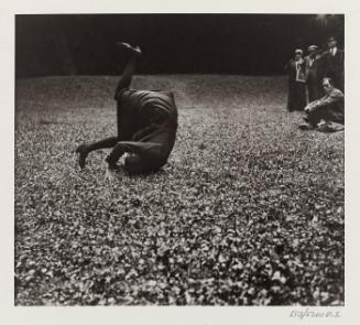 1913 Foret de Marly - Ma cousine Simone (from "The Lartigue Portfolio" 1903-1916")