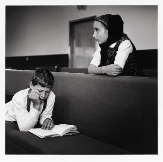 School Room, Espanola colony, Washington (from the "Hutterite" series)
