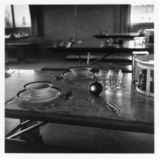 Community Dining Room, Espanola colony, Washington (from the "Hutterite" series)