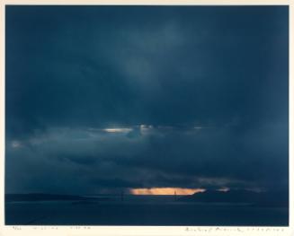 View From My Front Porch, 10/29/97 4:35 p.m. (Dark Blue)
