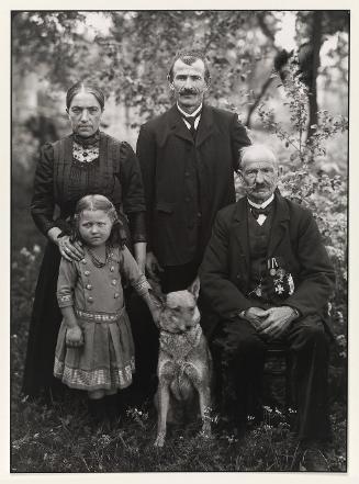 Bauernfamilie (from "Menschen des 20er Jahrhunderts") printed by Gerd Sander