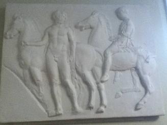 Cast of West Frieze V from the Elgin Marble Series, the Parthenon, Athens, Greece
