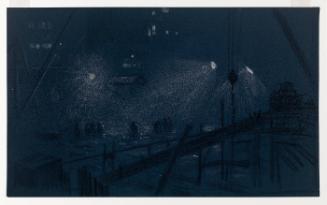 Construction at Night, N.Y.