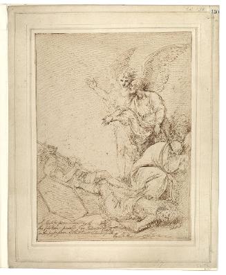 The Liberation of St. Peter (after Salvator Rosa)